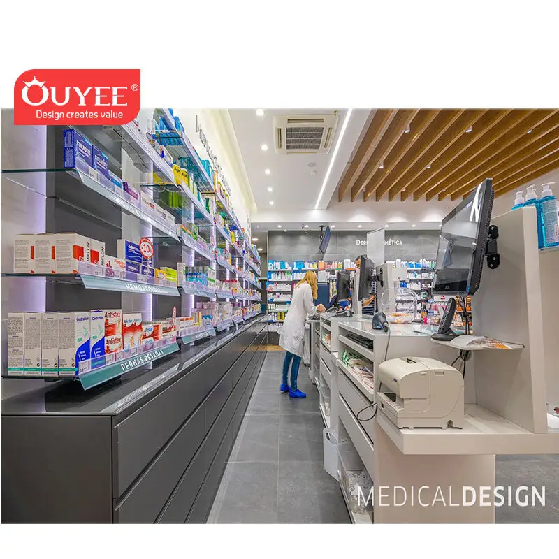 Apotheken-Gondelregale von Ouyee-4 7