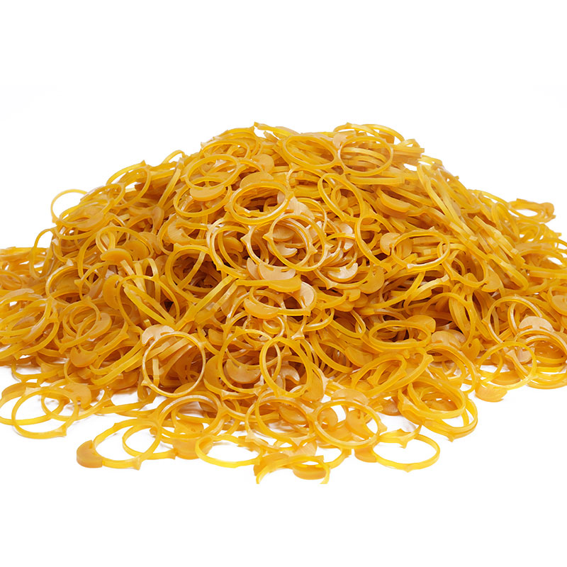 Multipurpose Hook Type Rubber Bands, Long Lasting Stretch Rings for Packaging 2