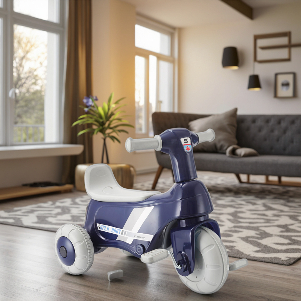 Top Rated 2-in-1 Battery Operated Kids Bike Astm F963 En71 Ce Certified 6v Plastic Battery Set Ride-on Toy For 2-4 Years 1