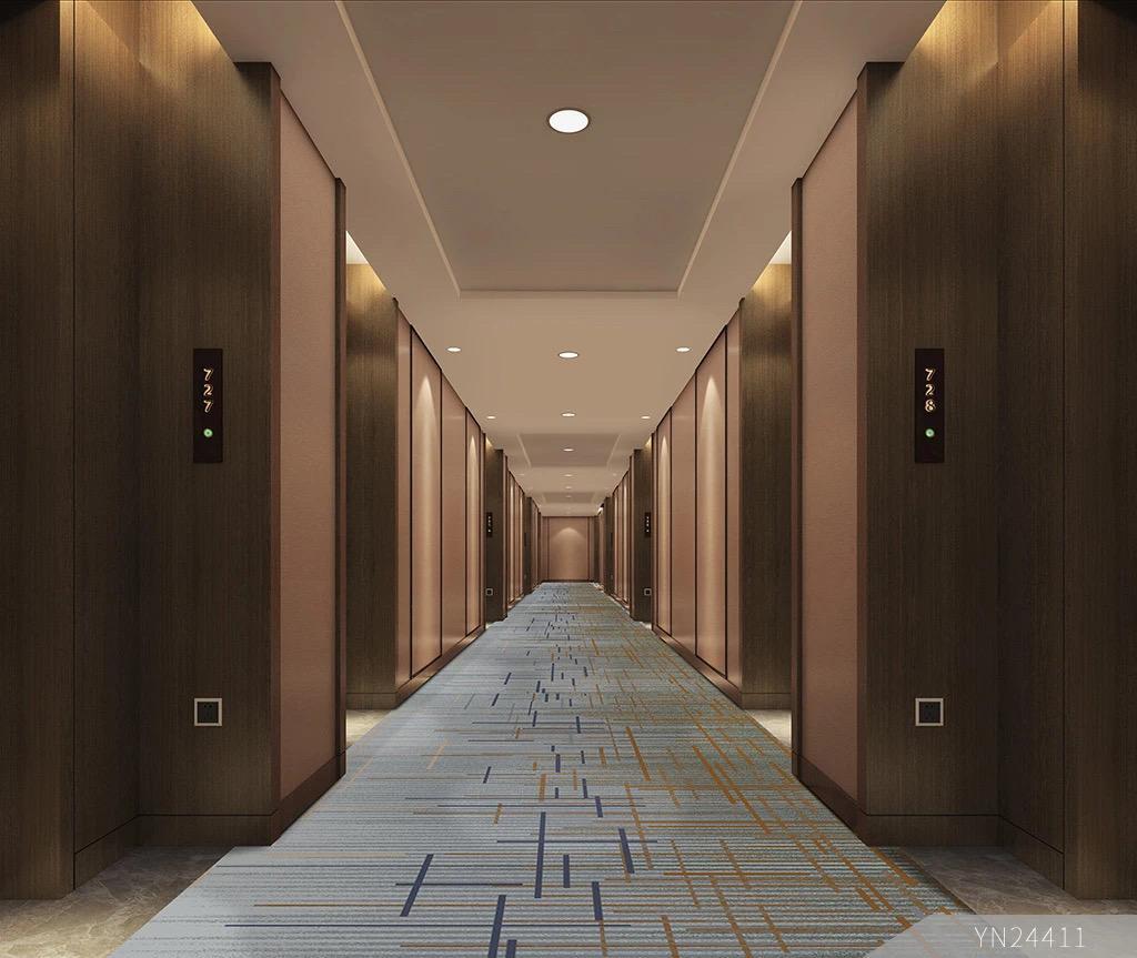 Tapis d'hôtel en Chine - Moquette mur à mur et moquette de couloir 5
