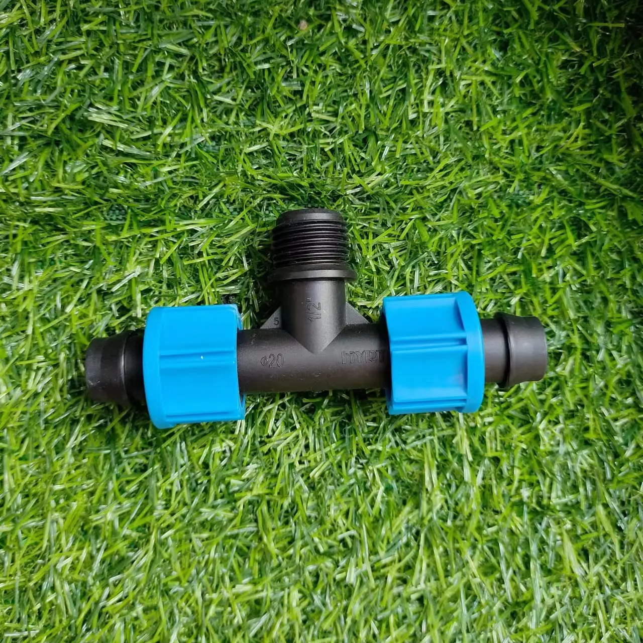 节水型塑料外螺纹三通锁紧螺母连接器 1