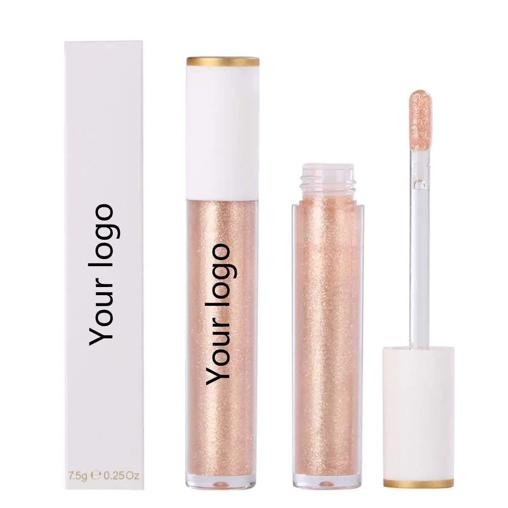 Mlm Custom Makeup Tasty Flavored Plumping Glitter Glossy Private Label Shiny Lip Gloss1 1