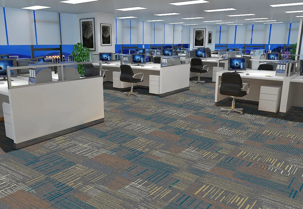 High-Quality Fireproof Wool Nylon Carpet for Offices & Events 7