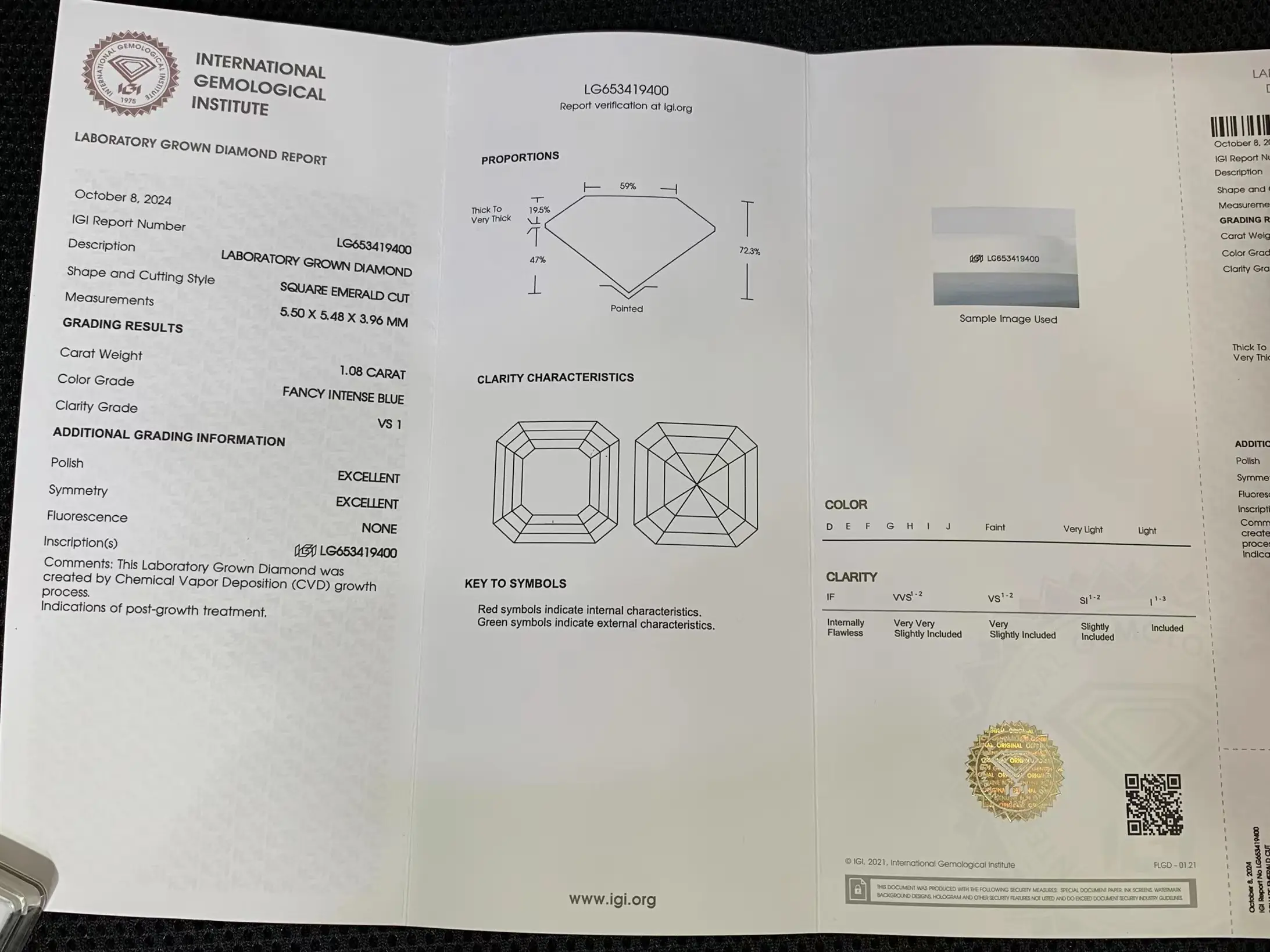 DKL Jewelry Lab Created Blue Diamonds for Sale Lab Created Blue Diamonds for Sale Company 3