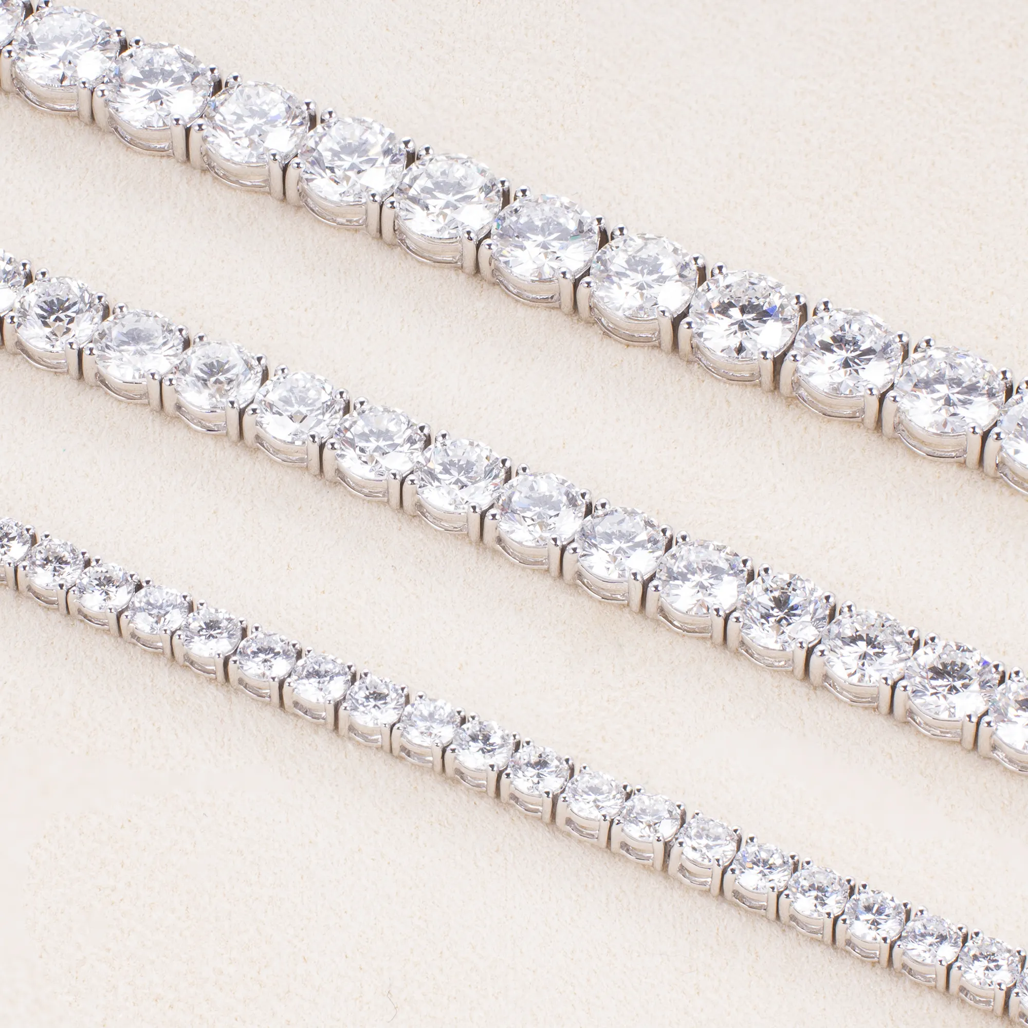 Lab Diamond Bracelet by DKL Jewelry 4