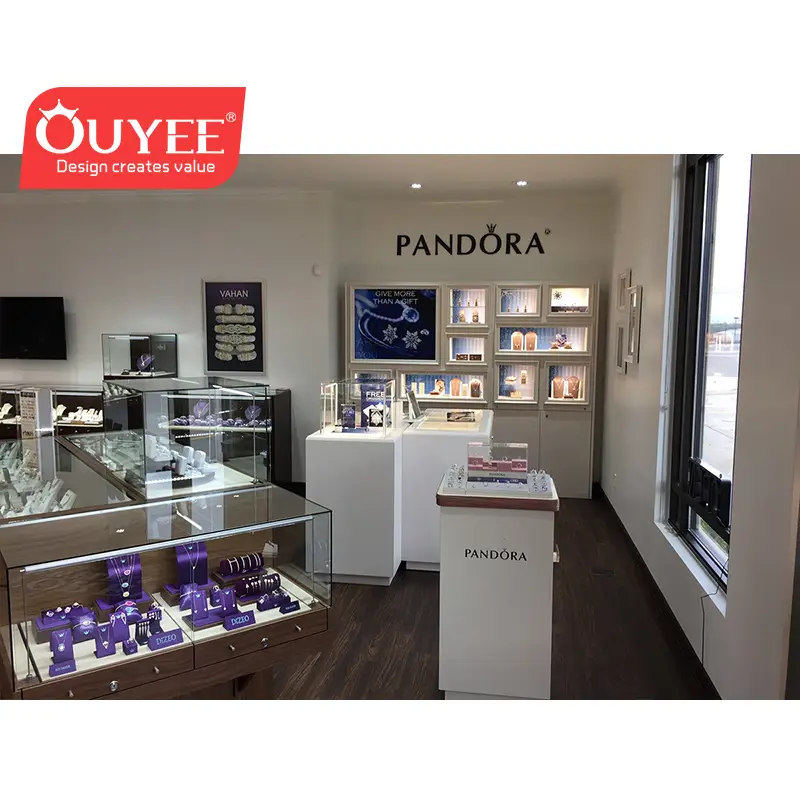 Maßgefertigte Pandora-Schmuckpräsentationsständer für Einzelhandelsgeschäfte 1
