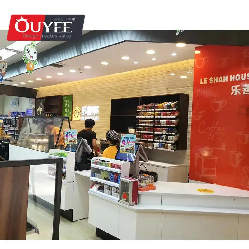 Gancio metallico per ripiani di armadietti, ideale per scaffali da supermercato, con effetto legno. 1