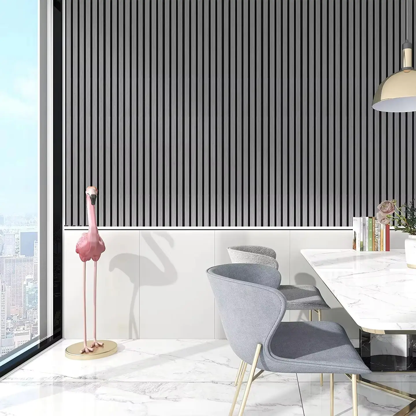 24x48 21mm Thick Acoustic Wood Panels Sound Absorbing Wall Tiles for Noise Reduction 1