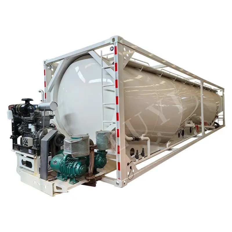 Bulk Powder Transporting Trailer | LUYI 1
