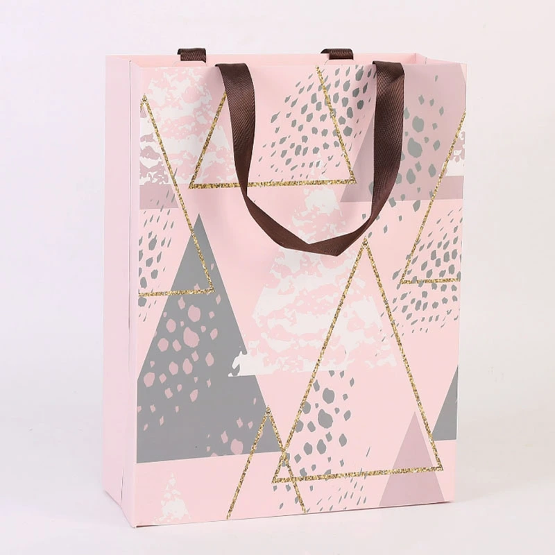 Customized Unique Design Wedding Chocolate Packaging Bags Guest Candy Paper Bags 1