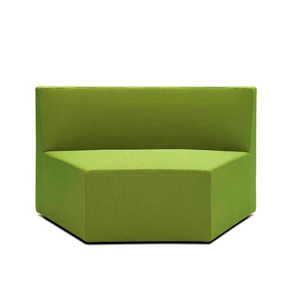 High Quality Multiple Color Commercial Furniture Home Office And Waiting Room Geometry Shaped Sectional Sofa Set 1