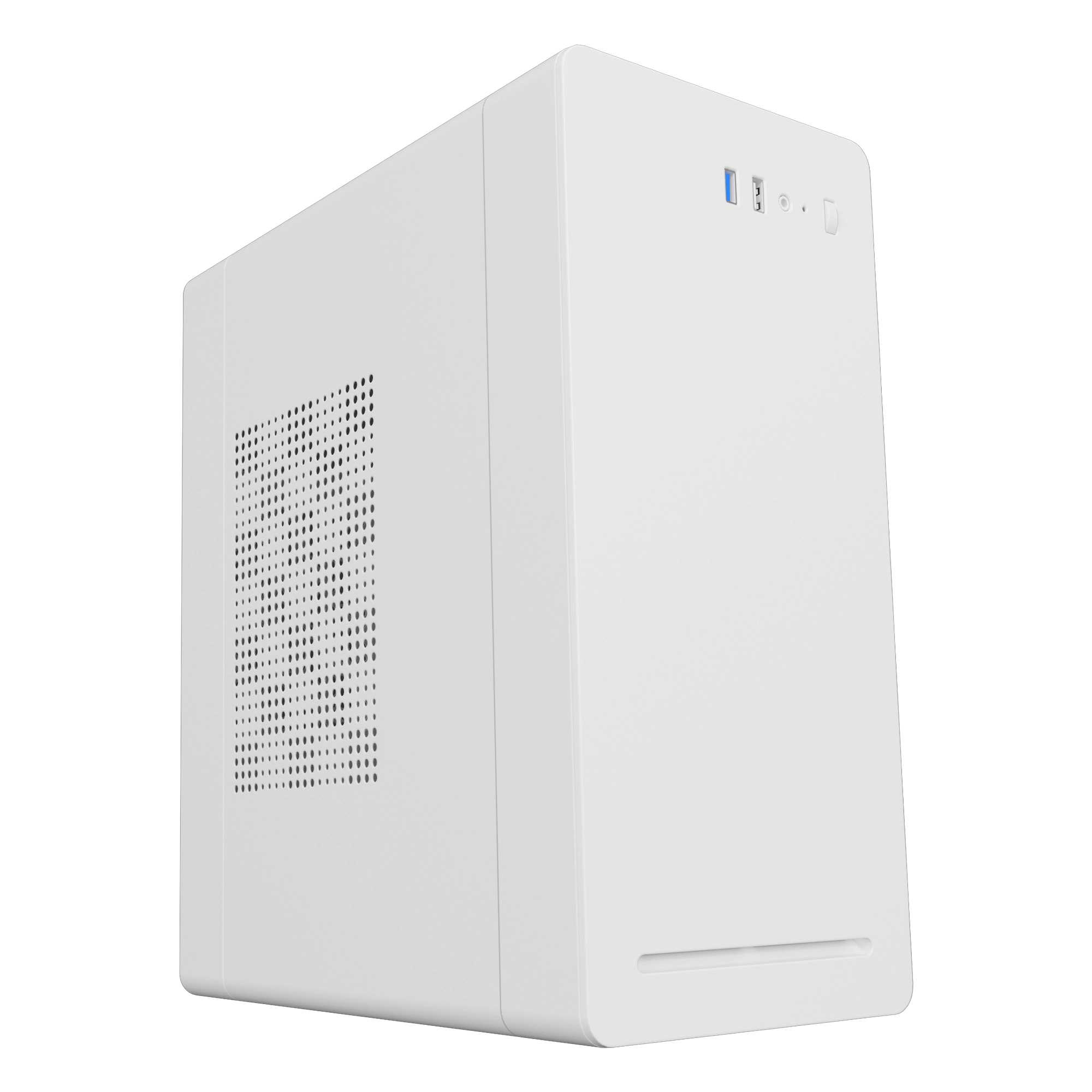 Coolzer Factory Computer Parts Accessories Slim Micro Pc Cabinet Chassis Office Computer Cases Towers Mini M-atx Pc Case 1