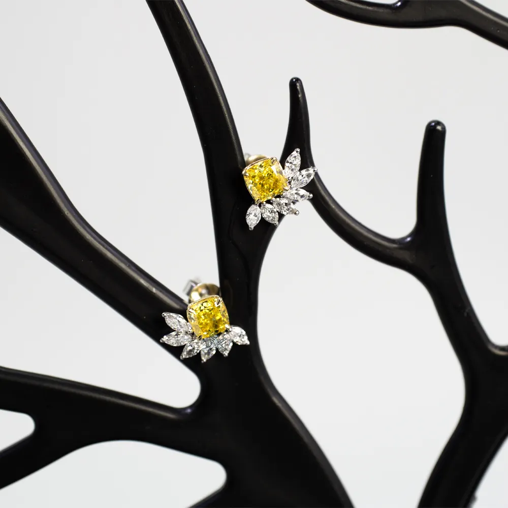 DKL Jewelry Lab Grown Gemstone Earrings Factory 6