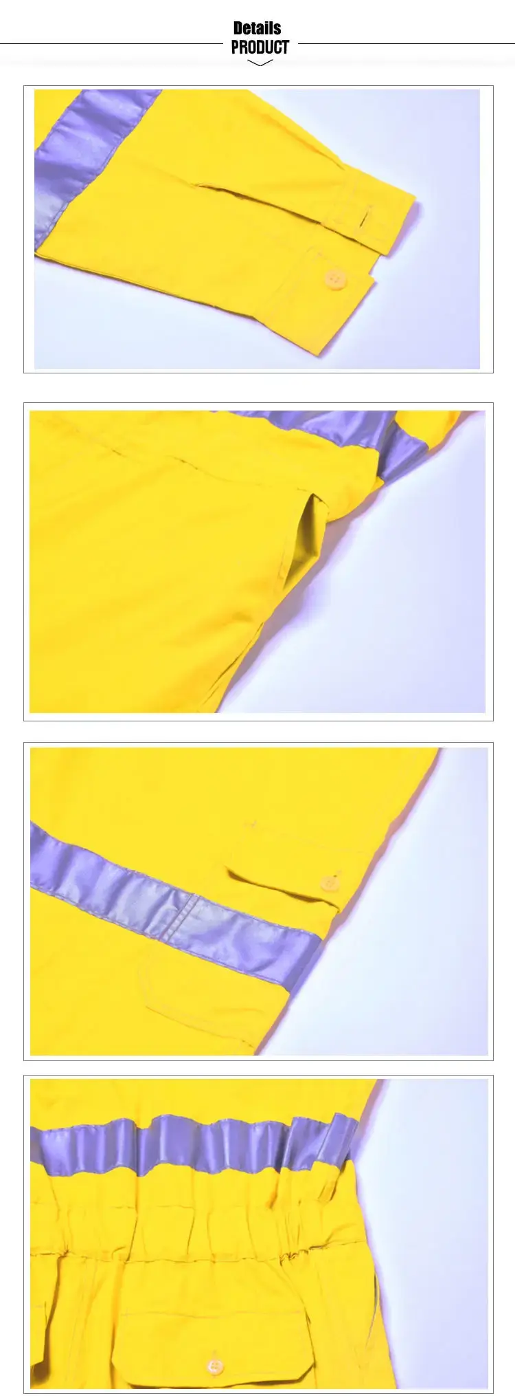 Impahla Yokusebenza Engamelani Nomlilo Impahla Yokusebenza Ethengiswa Ngobuninzi - MINGBAI 4