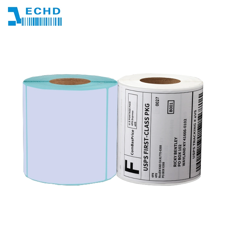 Blank Direct Thermal Self-Adhesive Heat-Sensitive Label Roll 1