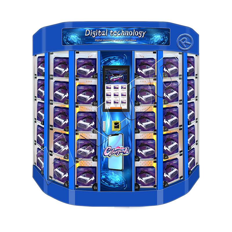 Distributeur automatique à grande capsule pour entreprise, grande capacité de charge, distributeur automatique verrouillable avec clés, machine à gommes à grosses bulles autonome, mécanisme à pièces