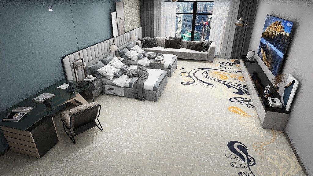 Akminster Custom Carpet - Moquette di lusso realizzata a macchina per hotel 7