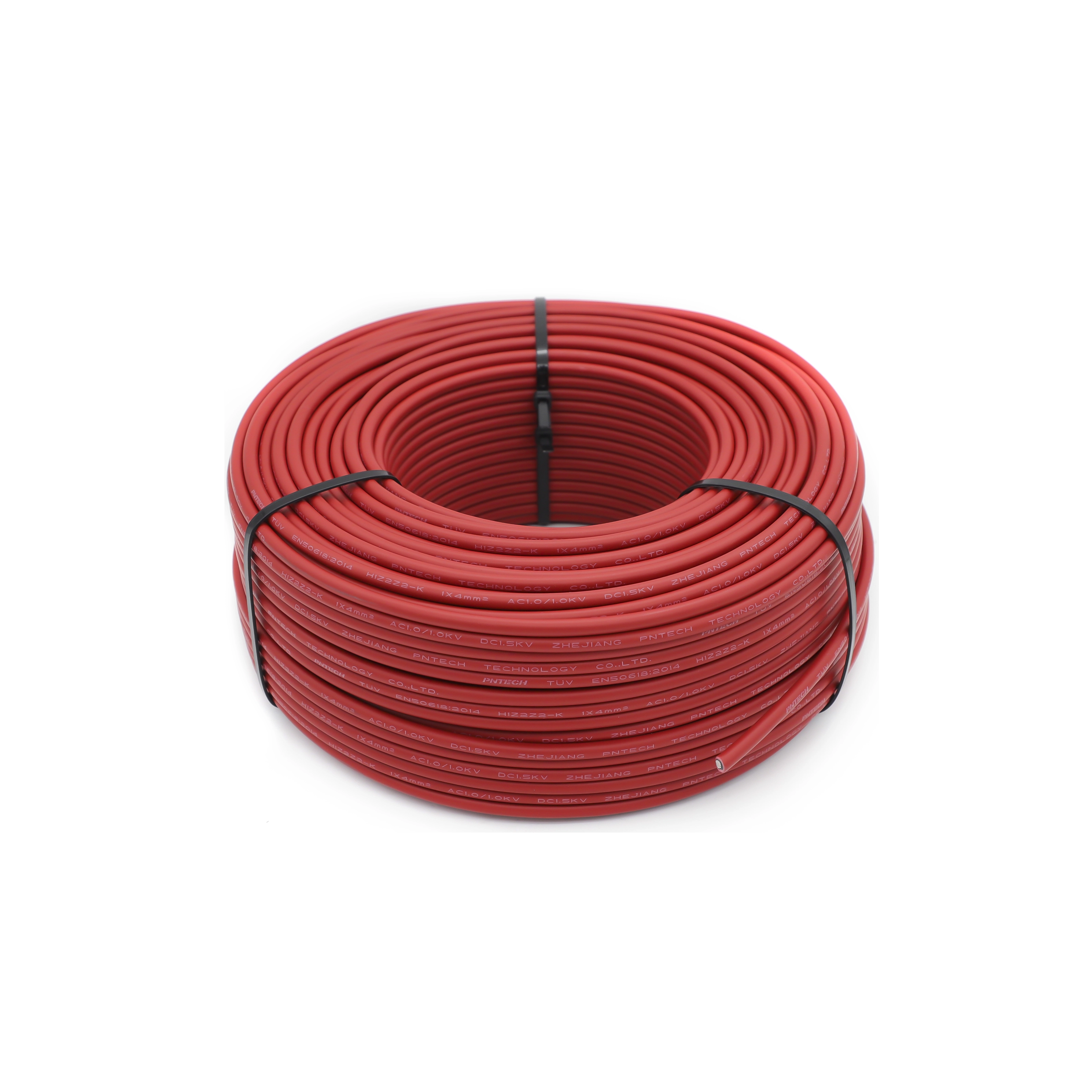 H1z2z2-k 1x4mm2 6mm 10mm 1500v Dc Solar Pv Electrical Copper Wire Battery Cable Panel 1