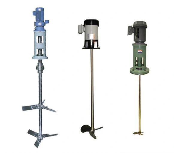 میکسرهای مخزن بزرگ برای کارخانه مواد شیمیایی، تیغه‌های SS، مخلوط عمیق 1