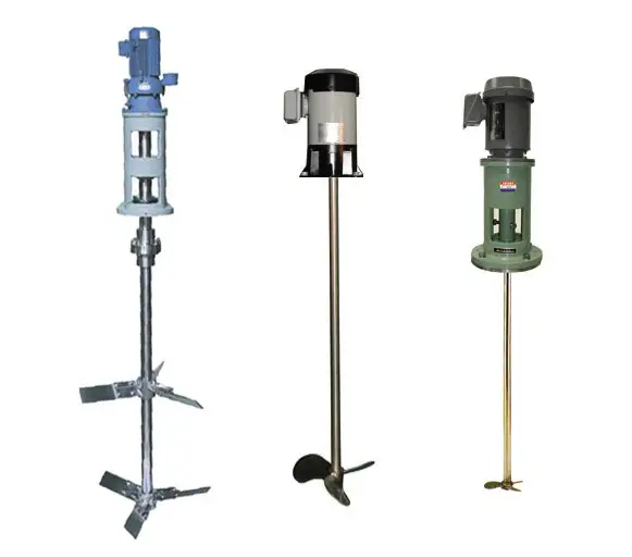 Large Tank Mixers for Chemical Factory, SS Blades, Deep Mix 1