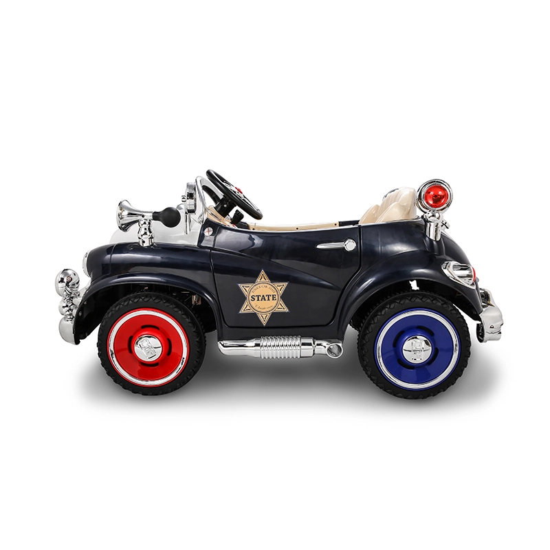 Double Motor Kids Ride On Classic Car 12v - Immersive Driving Experience,Adjustable Speed And Safety Belt,Ideal Gift For Boys 1