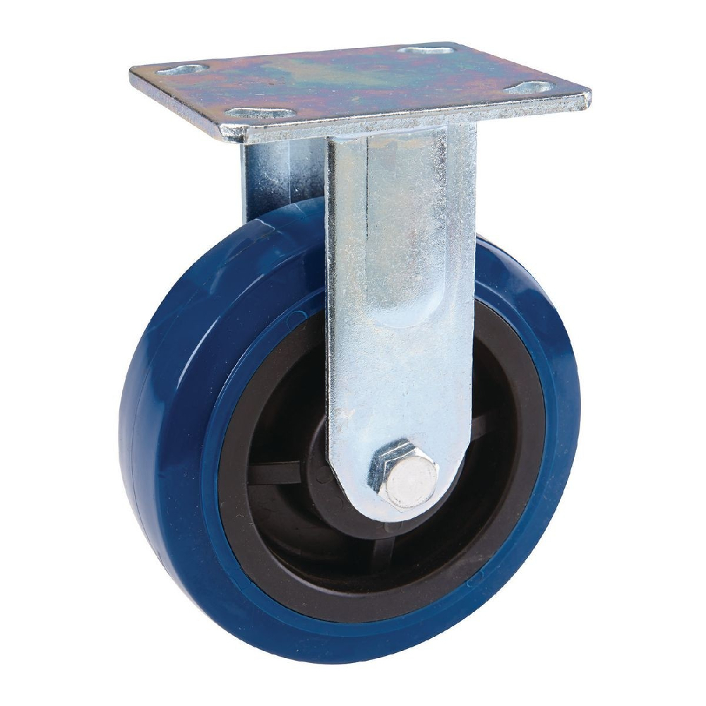 Usa Standard Caster Wheel Manufacturer 150 Mm Pp Hub Polyurethane Handle Cart Dolly Pu Castor And Wheel 1