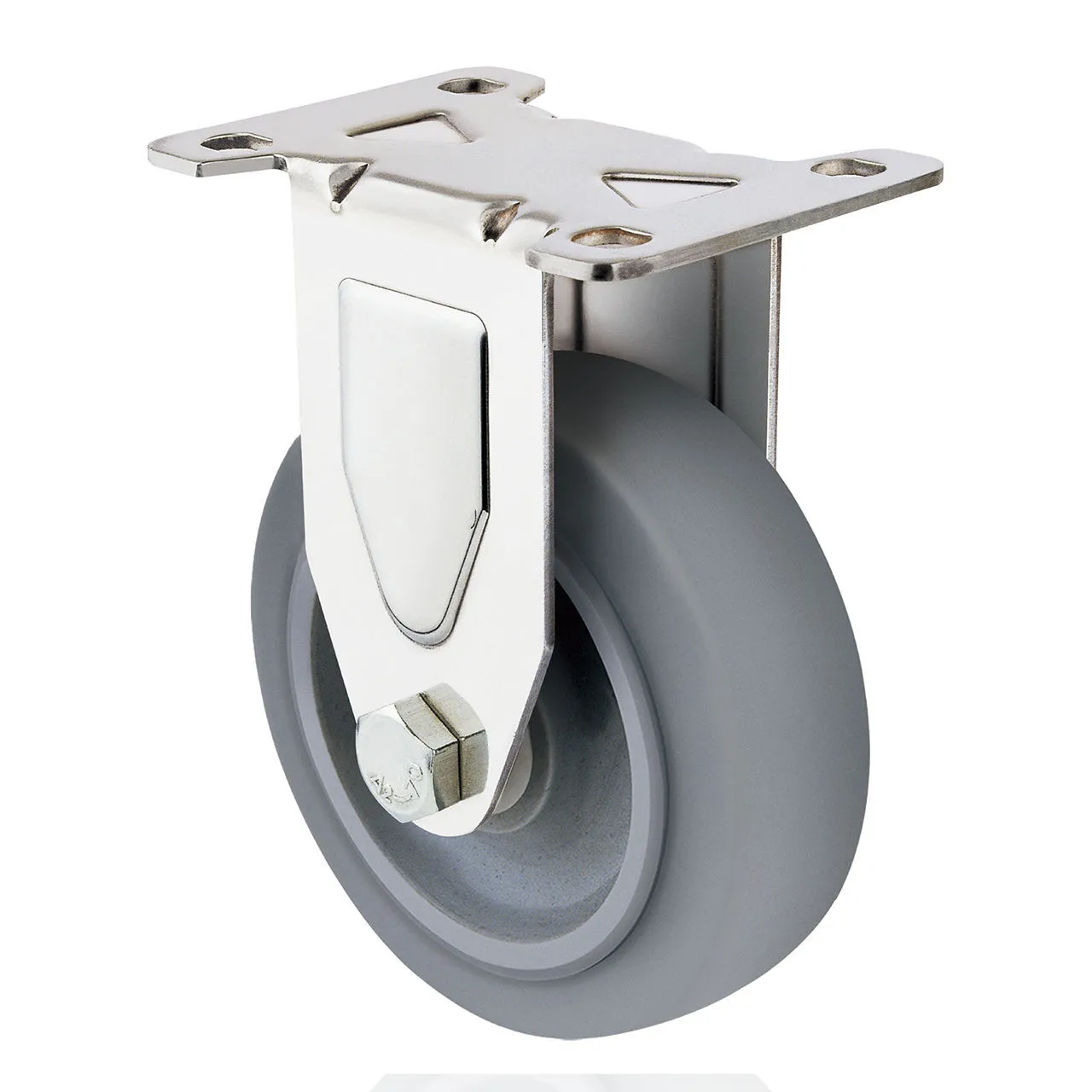 100mm 4 Inch Industrial Cart Wheels For Workbench Central Locking Castor Wheel Medium Heavy Duty Caster Wheel 1