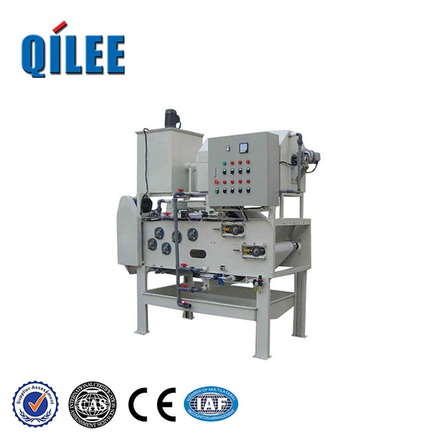 500L/h Sludge Dewatering Machine - Low Cost, Motor, 1yr 1