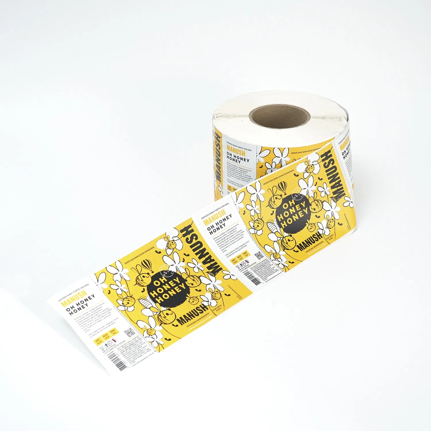 カスタム粘着ラベル - 包装用高品質防水ステッカー 1