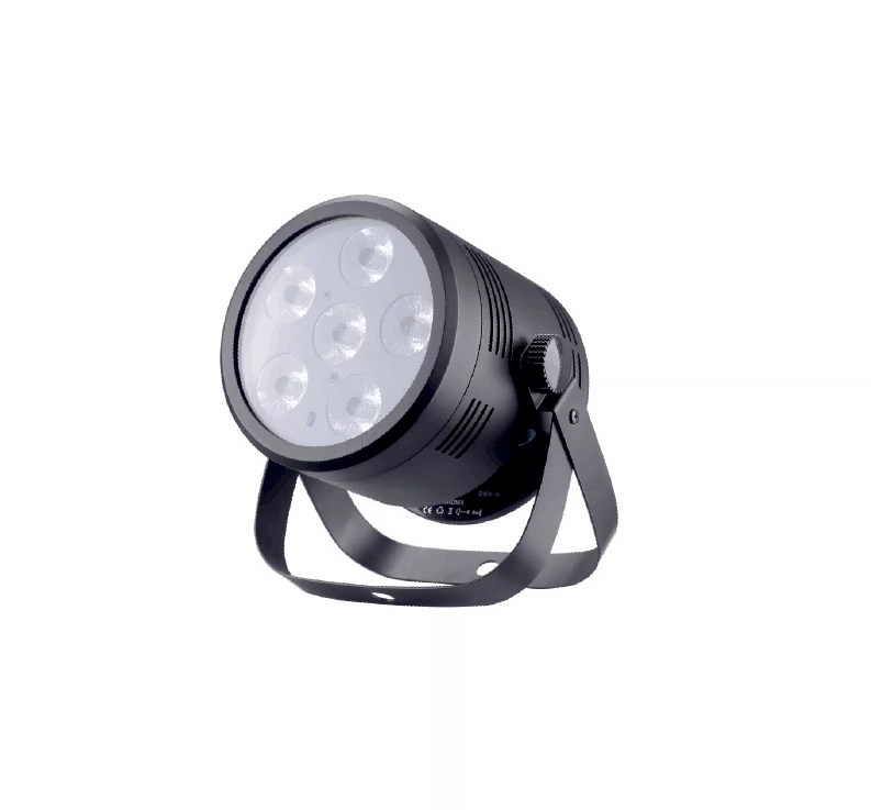 Yellow River Lighting YR-BP0606H 6pcs 6in1 LED Mini Par Light 1