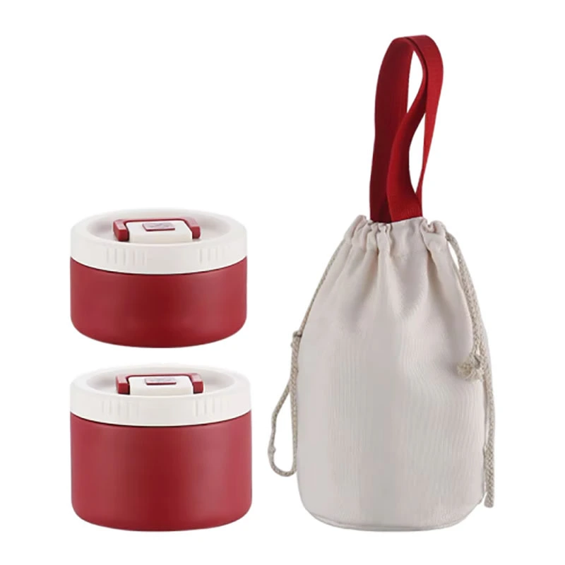 Single-layer 304 Stainless Steel Vacuum Insulated Heatable Lunch Box Convenient For Office Workers And School Students' Meals 1