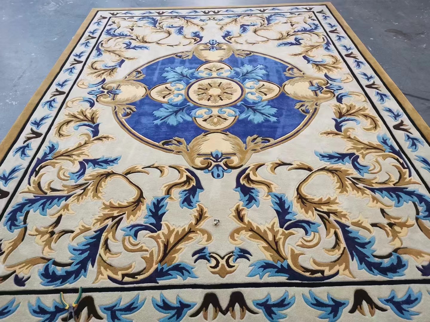 3D Printed Wilton Carpet for Hotel Lobby & Banquet Halls 6