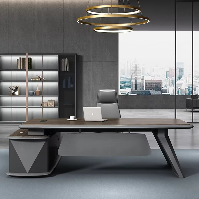 Hot Sell Luxury Modern Executive Office Desk Wooden Modular Durable Ls Rc-e-d3020 1