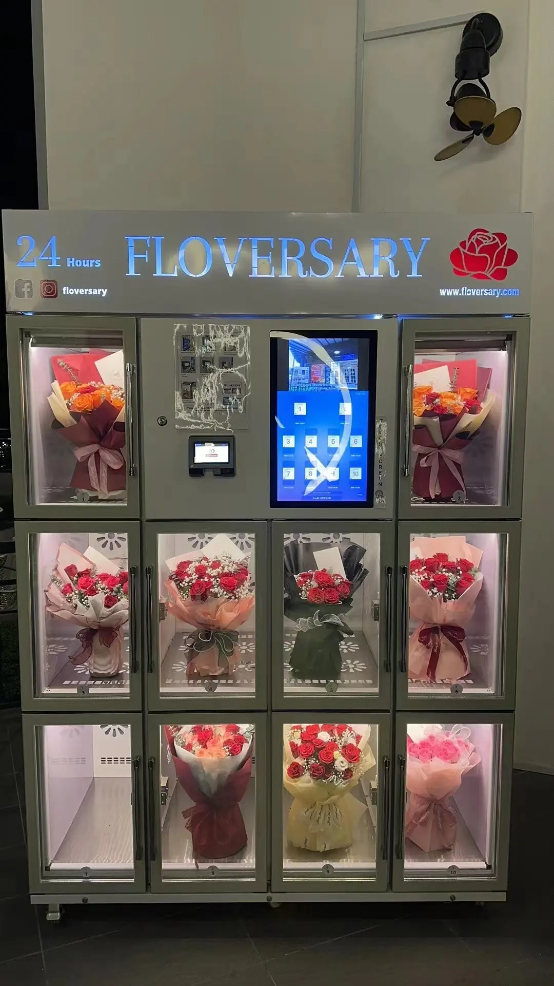 Vending Flowers Machine Flower Vending Machine Wholesale - Haloo 6
