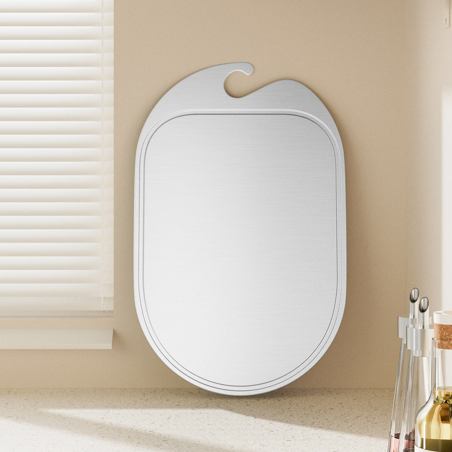 304 Stainless Steel Double-Sided Swan-Shaped Cutting Board 1