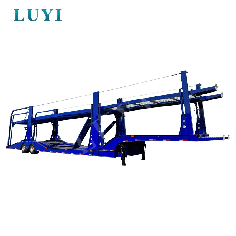 3 Axes Car Carrier Semi Trailer For Africa 1