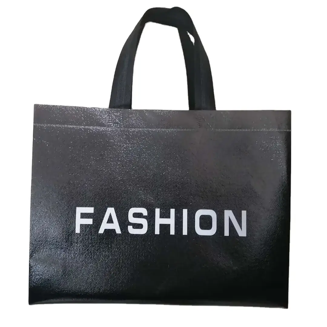 Customizable Patterned Alphabet Eco-Friendly Non-Woven Fabric Tote Bag 1