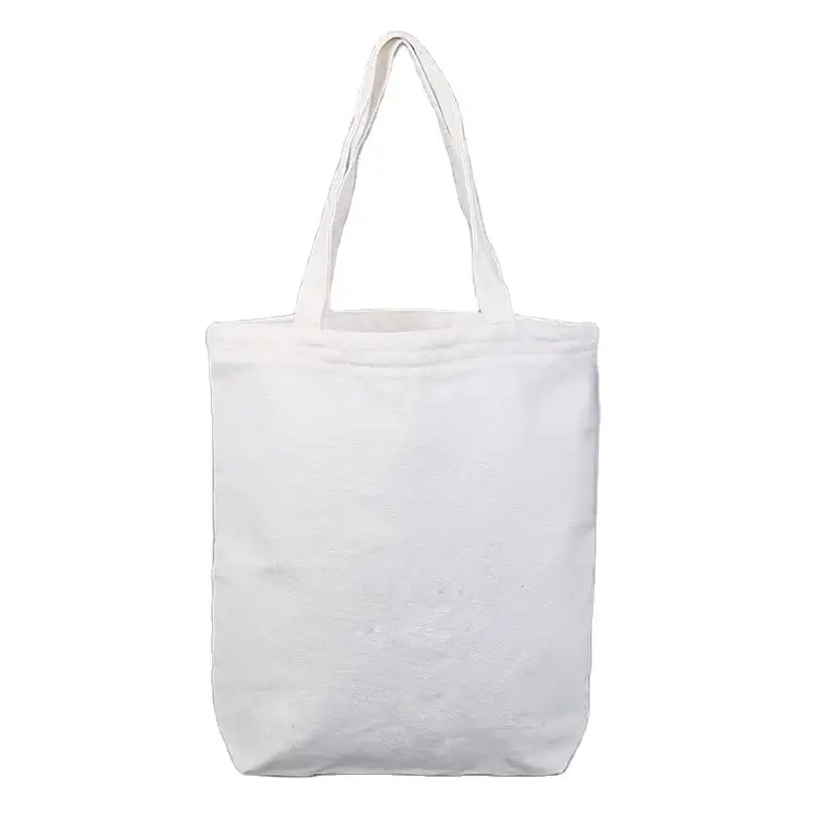 Women's Custom Canvas Tote Bag Shopping Bag with Logo Print 1