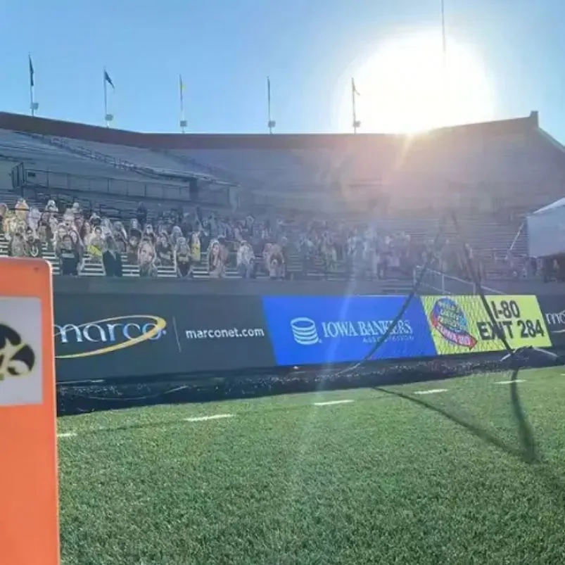 Outdoor P8 LED Perimeter Display Stadium Scoreboards 1