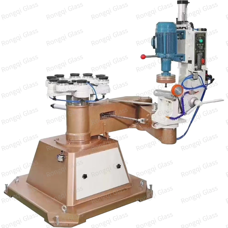 Glass Shaped Edging Machine Table External Round Shaped Machine Glass Edging Machinery 1
