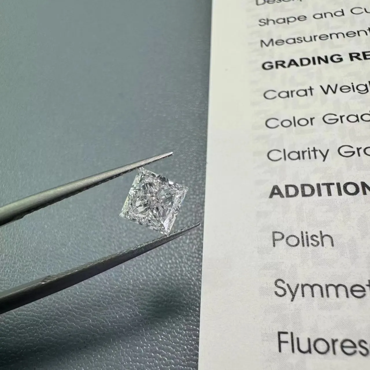 Princess Cut Lab Grown Diamond Princess Lab Diamond Wholesale - DKL Jewelry 4