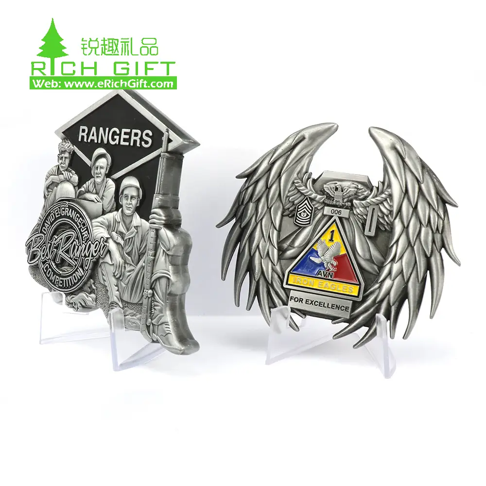 Custom Commemorative 3D Coin - Factory Direct Manufacturer 1