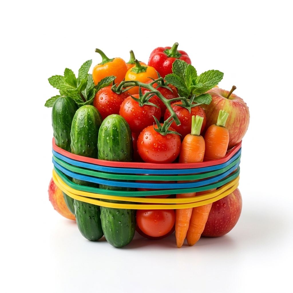 Assorted Color Rubber Bands for Food, Vegetable & Fruit Packaging – Wholesale 1