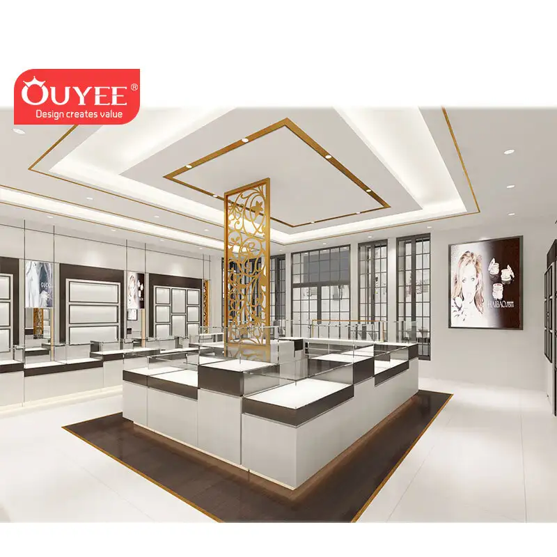 Maßgefertigte Vitrinen für Schmuck- und Uhrengeschäfte 1