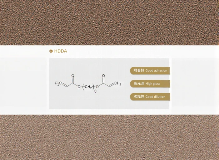 Diacrilato de hexametileno HDDA, diacrilato de 1,6-hexanodiol, CAS 13048-33-4 1