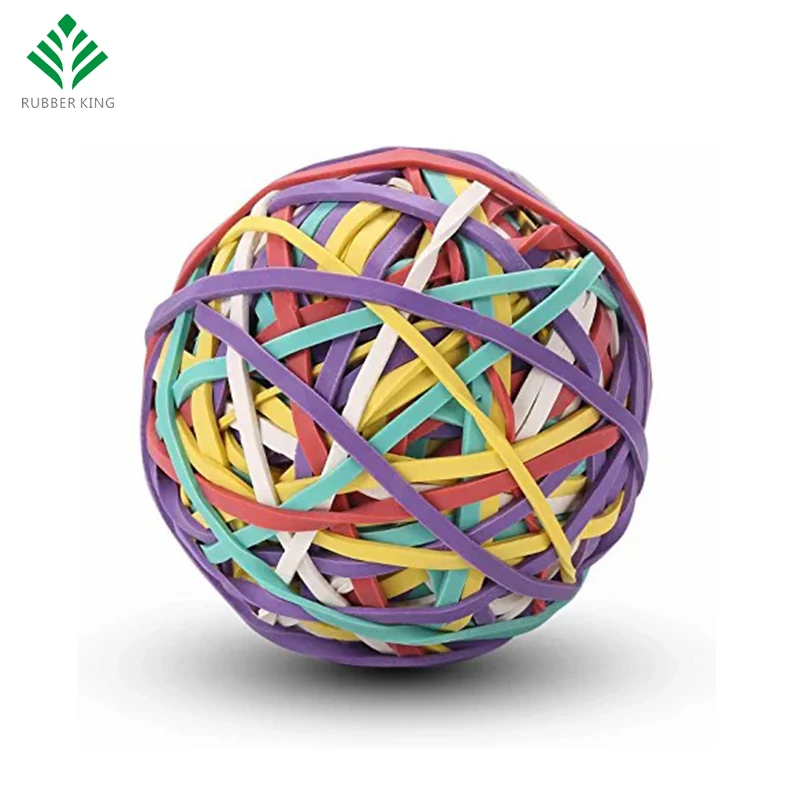 Colorful Rubber Band Ball for STEM Physics Classroom Elasticity Demos – Wholesale 3