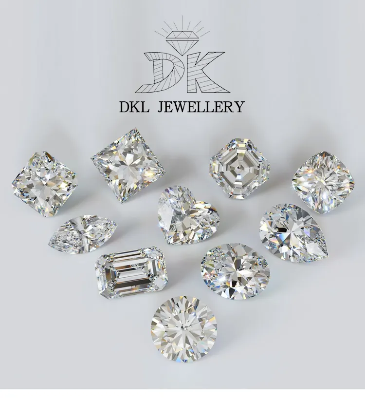 Round Lab Diamond Round Lab Diamond Wholesale - DKL Jewelry 2