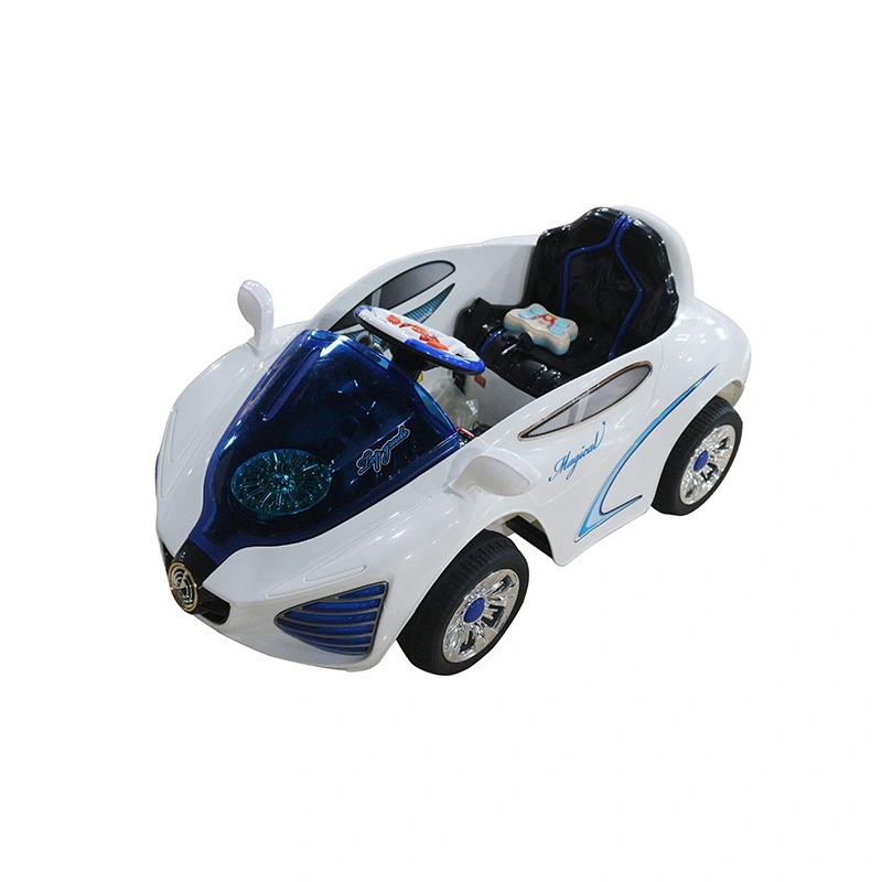 Kids Electric Ride On Racing Car - Battery Operated Toy,Mimics Real Cars Design,Adjustable Speed 1
