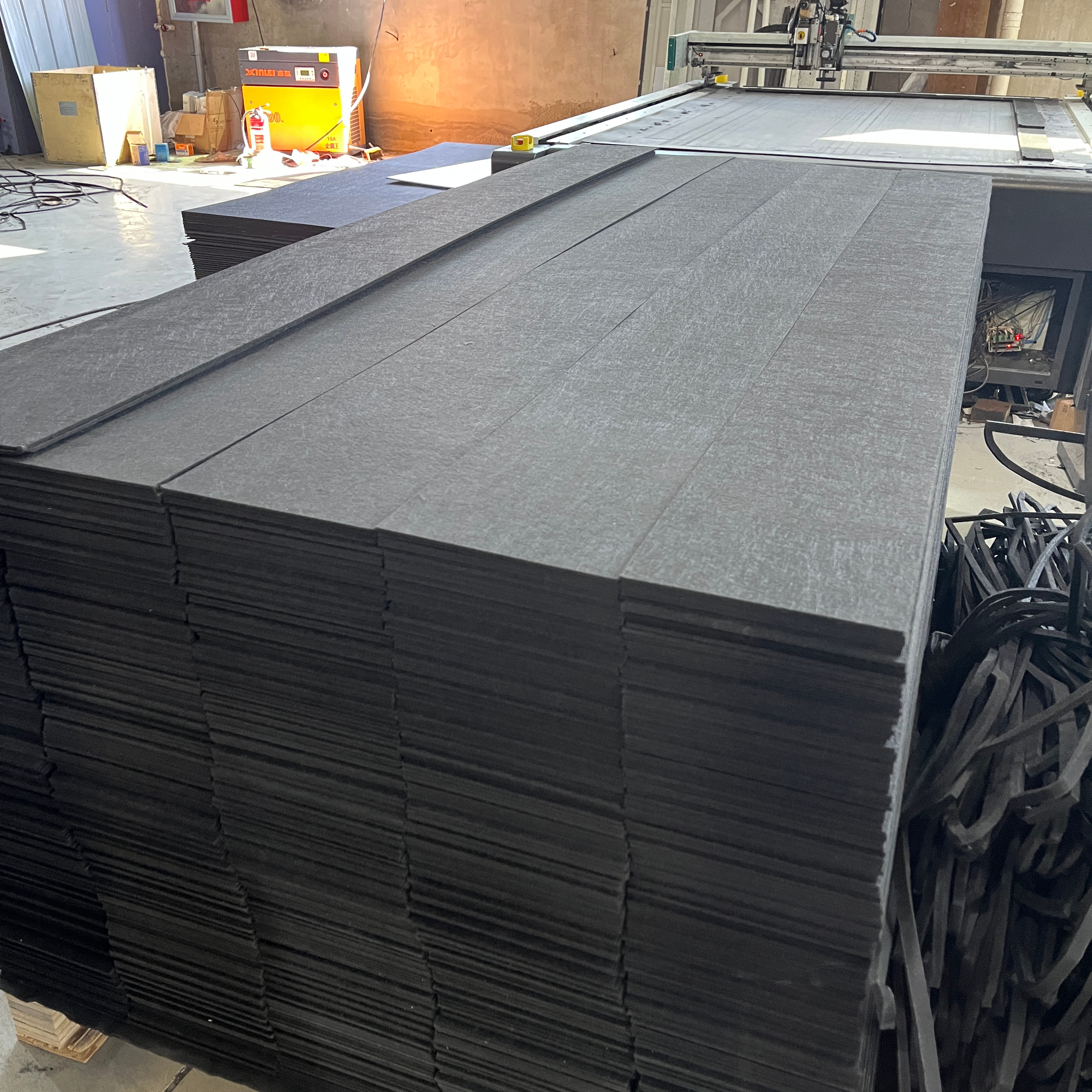 Polyeter Panel Polyester Fiber Acoustic Panel With Pet Felt | Decorative Pet Acoustic ...