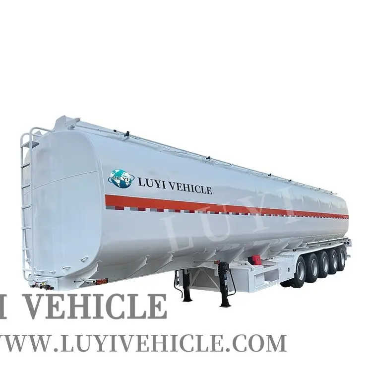 5 Axle Carbon Steel Fuel Tank Semi Trailer | LUYI 1
